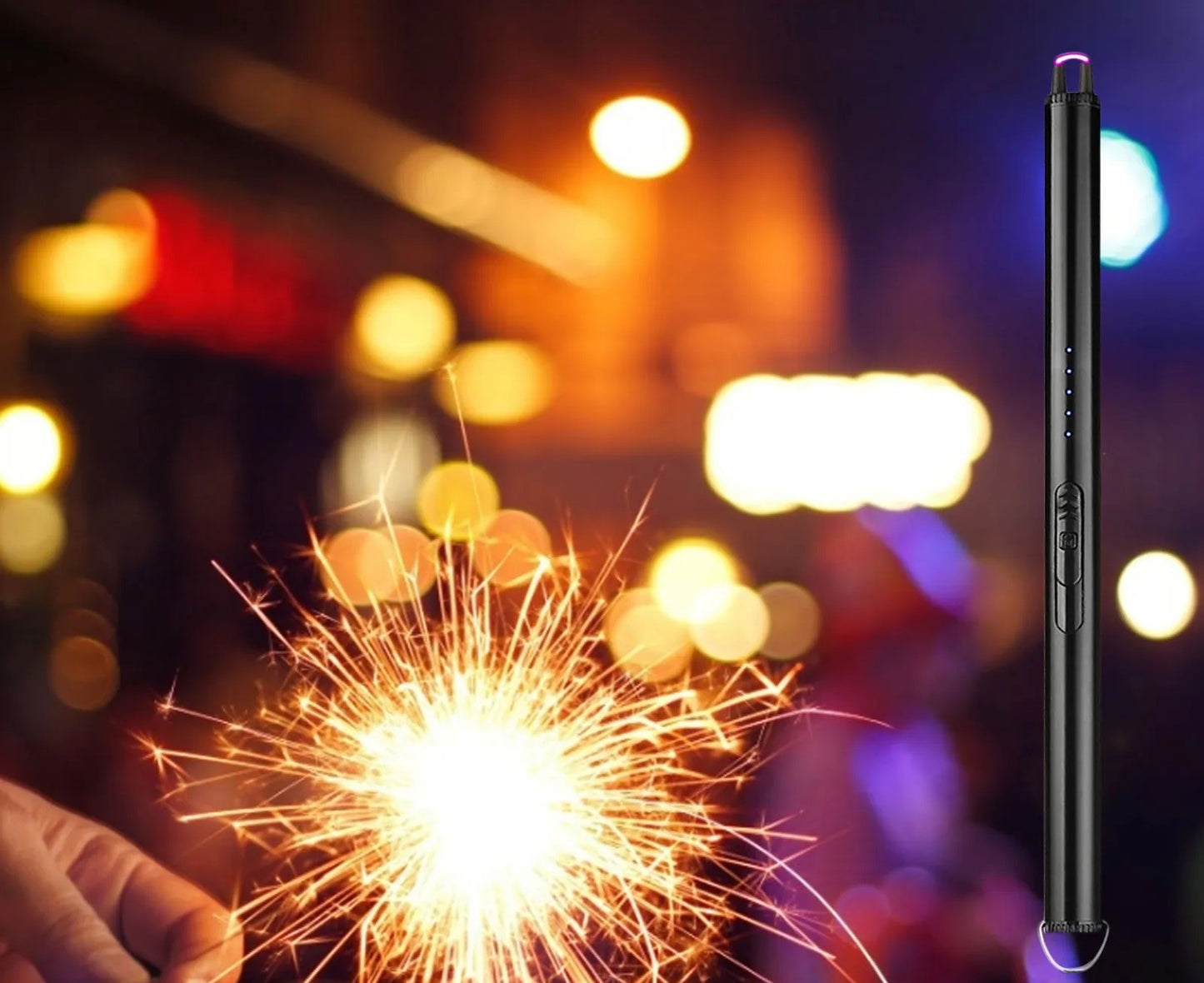 Windproof Rechargeable Arc Lighter: Compact, Safe & USB-Compatible
